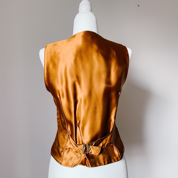 1990s Suede Vest by Laura Ashley - Picture 2 of 7